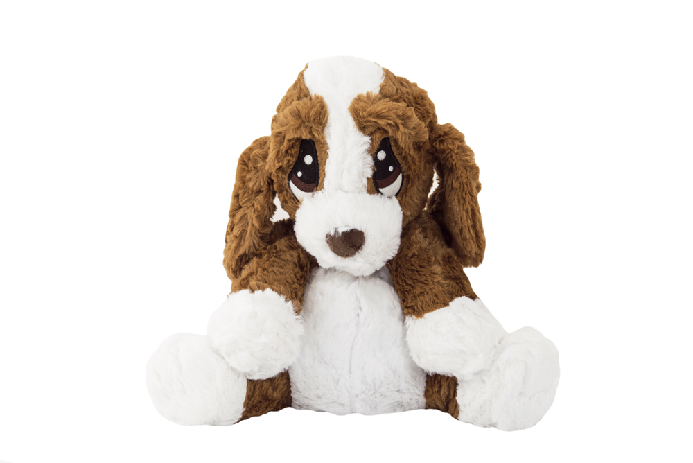 TEDDIES Pes/psík sediaci nahrievací 23 cm
