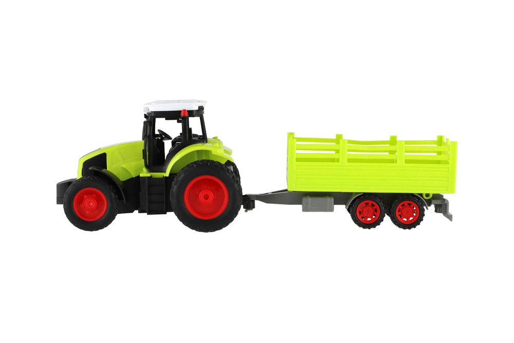 TEDDIES Traktor RC s vlekom 38 cm