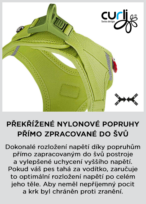 CURLI Postroj pre psov so sponou Air-Mesh Mango 3XS, 1,5- 3 kg