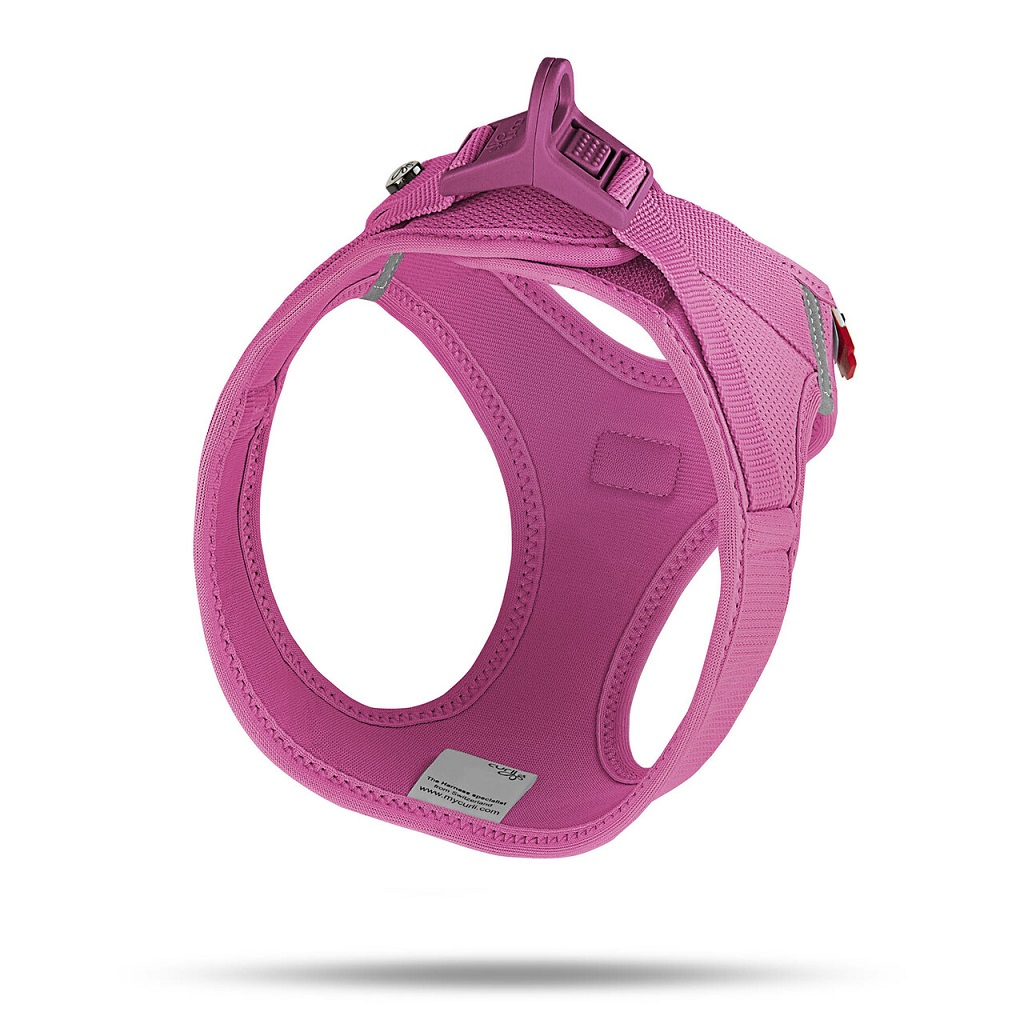 CURLI Postroj pre psov so sponou Air-Mesh Fuchsia 2XS,  2-4 kg