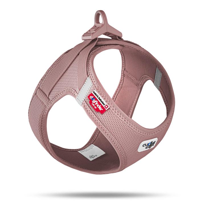 CURLI Postroj pre psov so sponou Air-Mesh Rose 3XS, 1,5- 3 kg