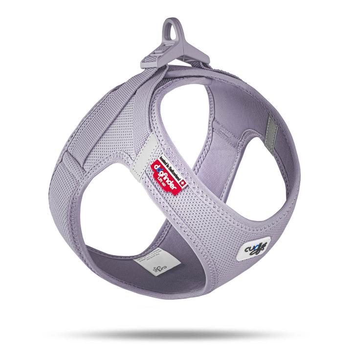 CURLI Postroj pre psov so sponou Air-Mesh Lilac 3XS, 1,5- 3 kg