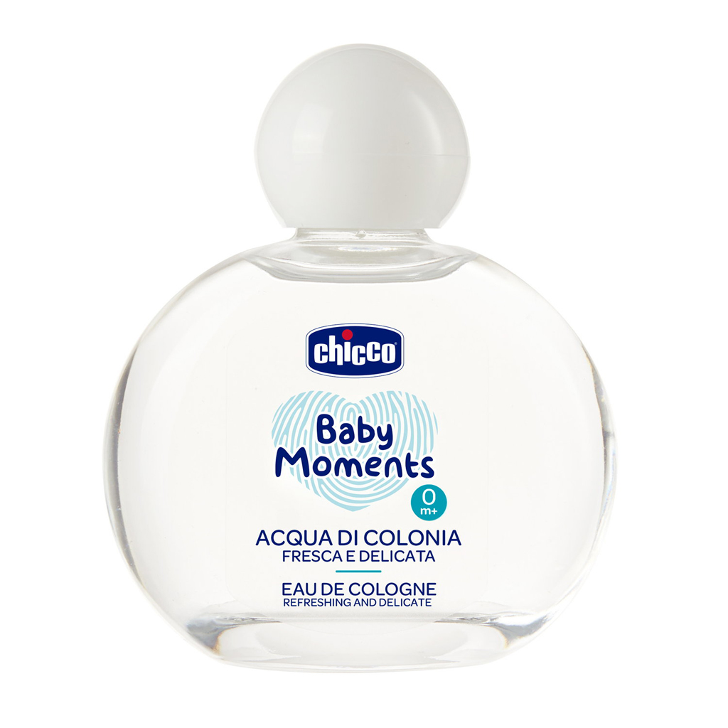 CHICCO Jemná detská parfumovaná voda Baby Moments Delicate 100ml, 0m+