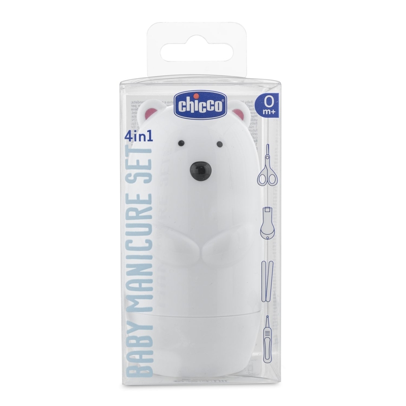 CHICCO Set manikúra pro děti Polární medvěd