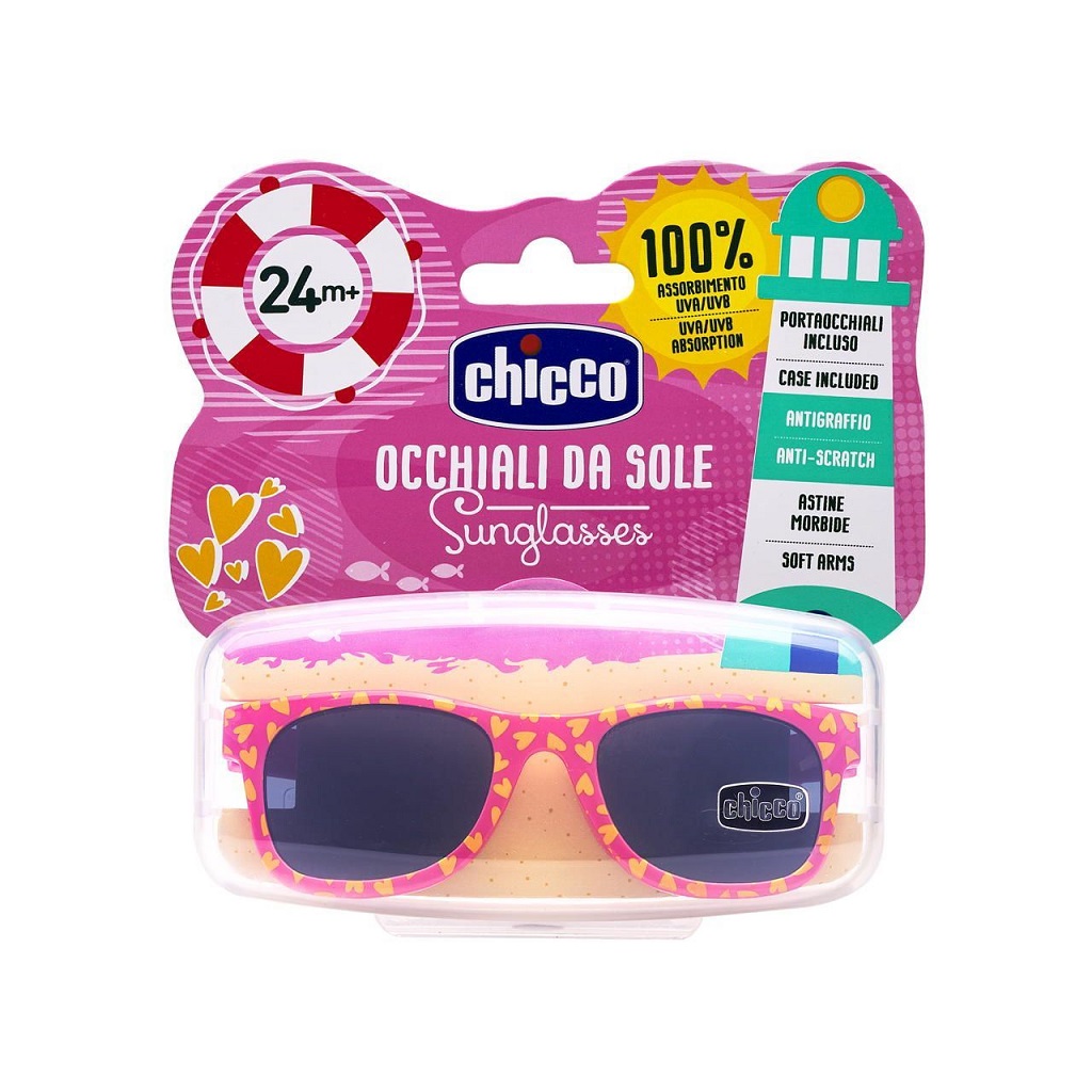 CHICCO Brýle sluneční dívka růžové 24m+