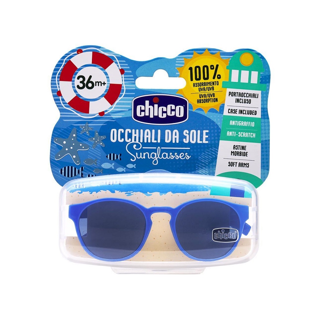 CHICCO Brýle sluneční chlapec modré 36m+