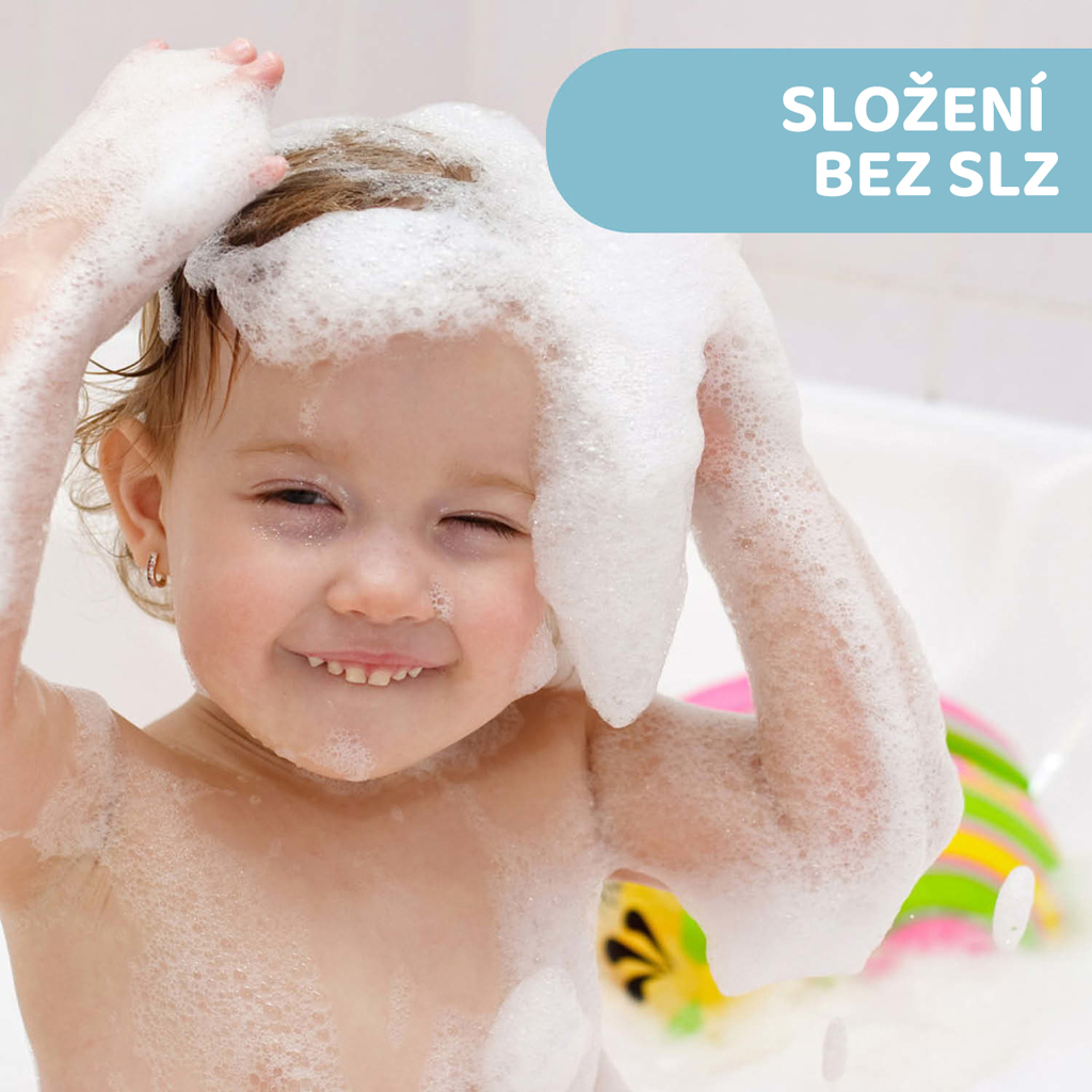 CHICCO Sprchový gél 2v1 na telo a vlasy s aloe a kamilkou Natural Sensation 500ml, 0m+