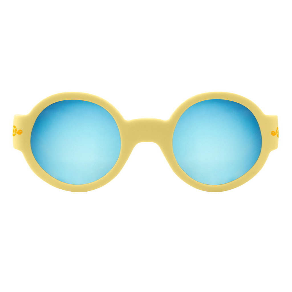 CHICCO Brýle sluneční žluté kol. 2025 - zrcadlová skla, 0m+