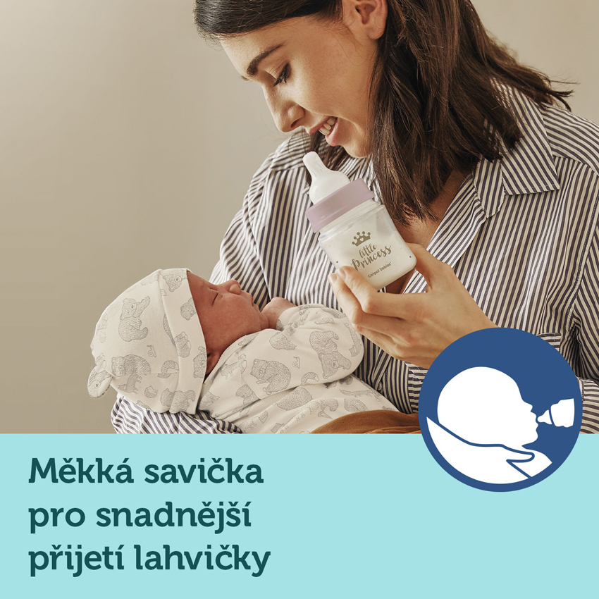 CANPOL BABIES Sada darčeková pre novorodencov Royal baby modrá