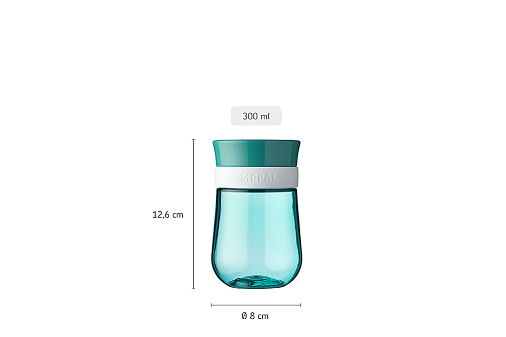 MEPAL Pohárik tréningový detský Mio Kids 360° 300ml Blue