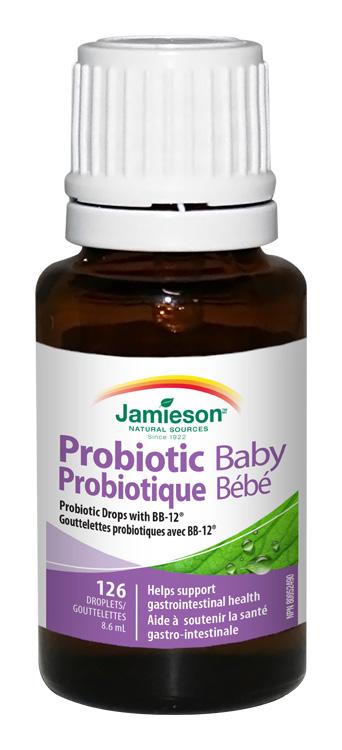 JAMIESON Probiotic Baby – probiotické kvapky s BB-12® 8 ml