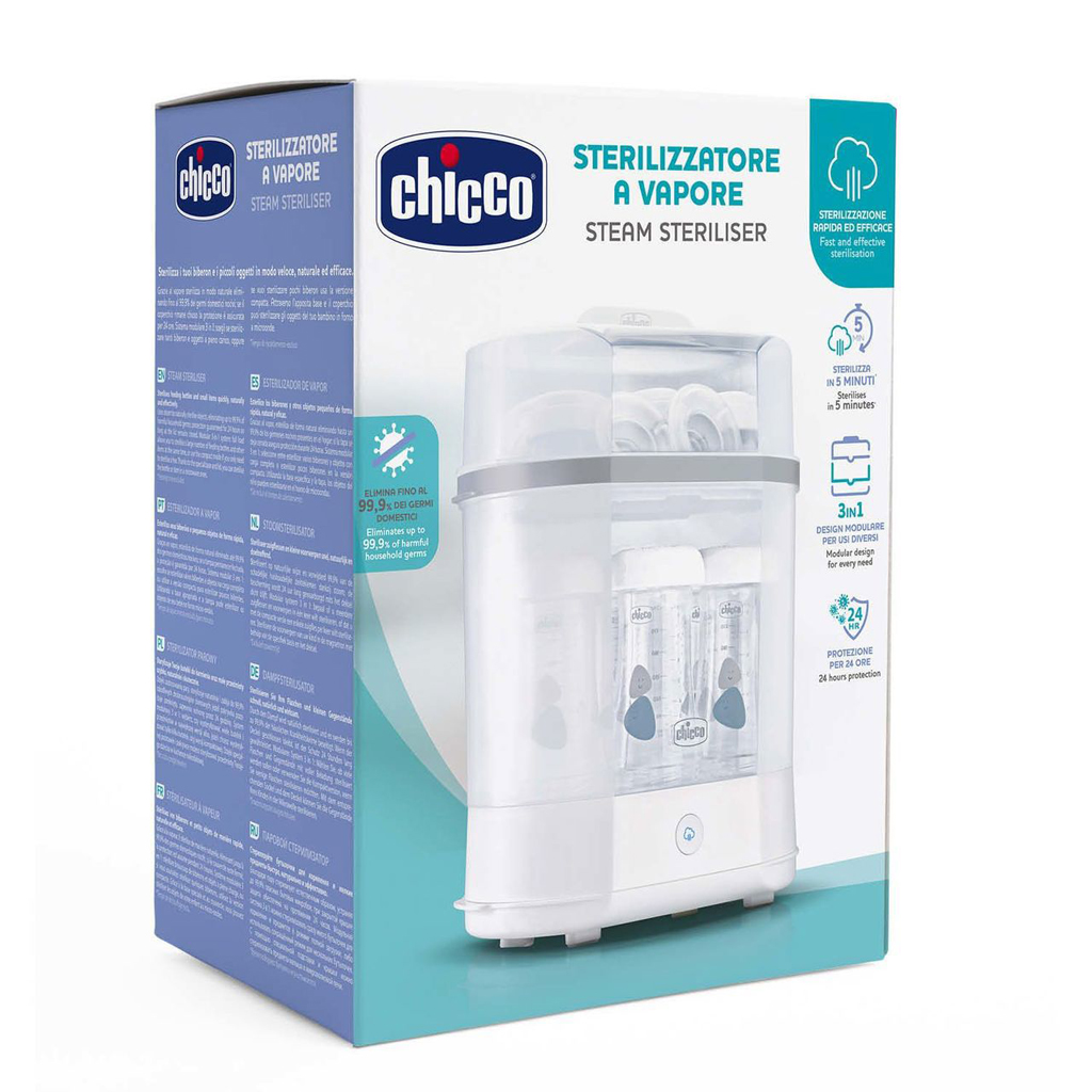 CHICCO Sterilizátor parný elektrický 3v1
