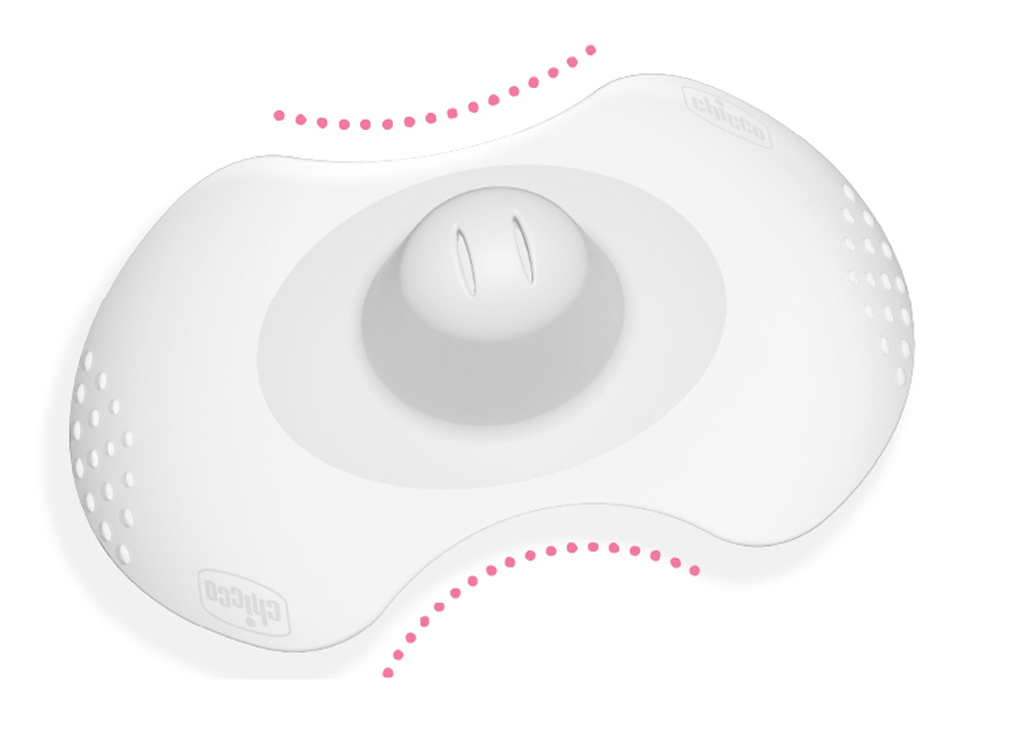 CHICCO Chránič bradaviek SkinToSkin silikón 2 ks S/M