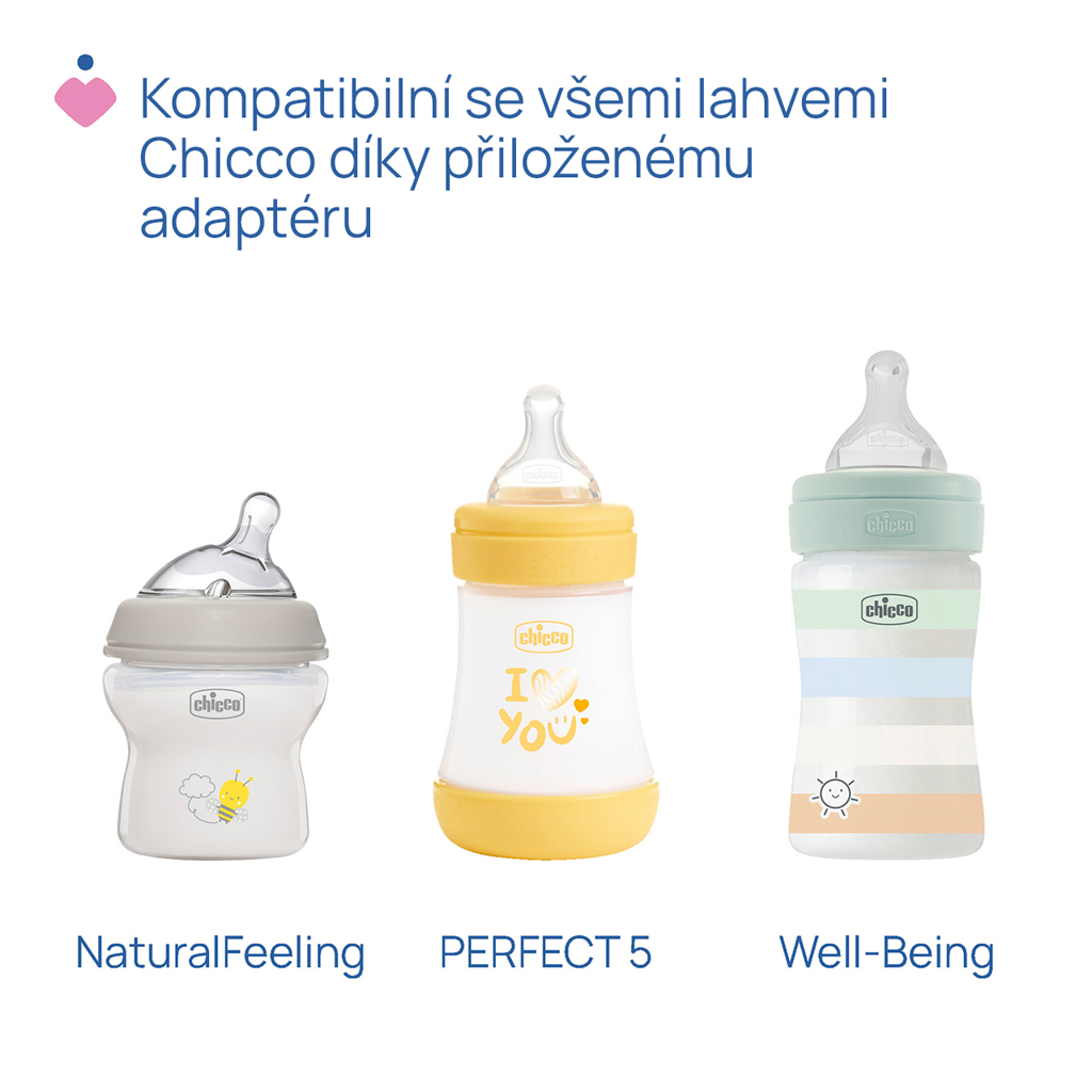 CHICCO Odsávačka materského mlieka elektrická Stimolatte