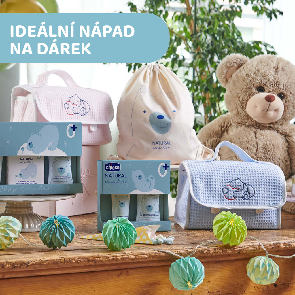CHICCO Set darčekový kozmetický Natural Sensation - Baby Essential 0m+