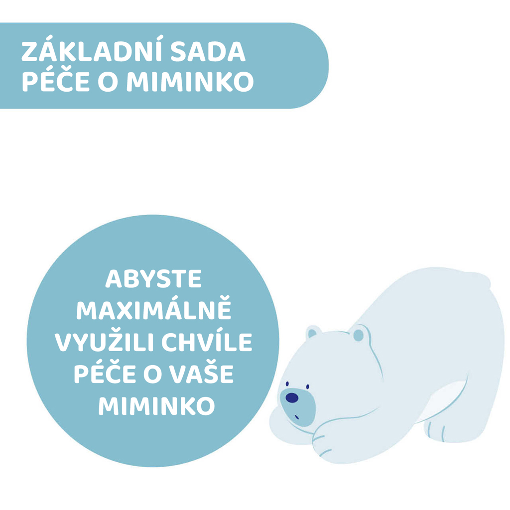 CHICCO Set darčekový kozmetický Natural Sensation - Baby Essential 0m+