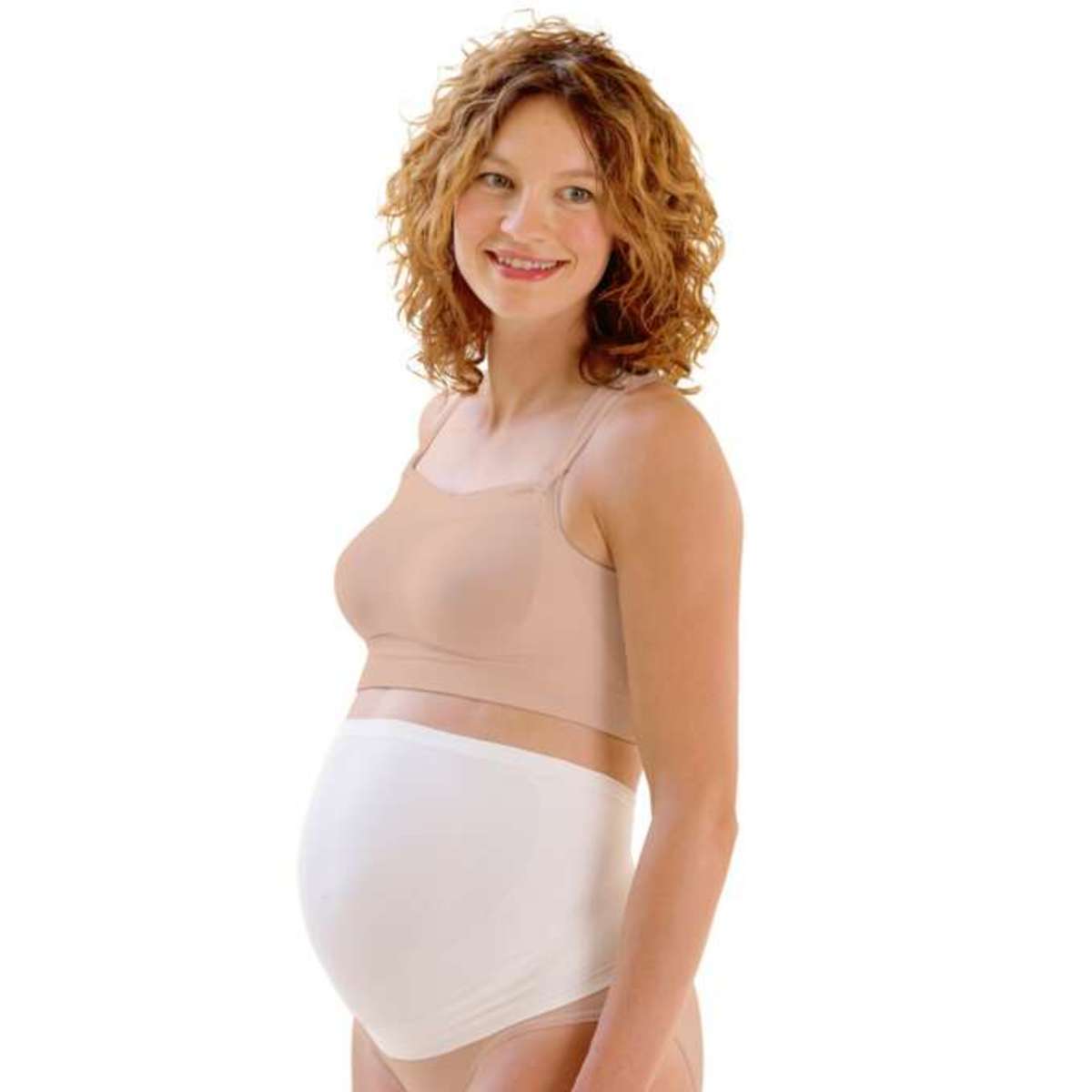 MEDELA Pás těhotenský bílý XL