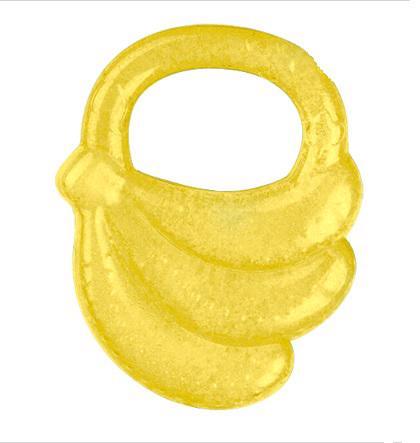 BABYONO Kousátko chladící banán žlutá