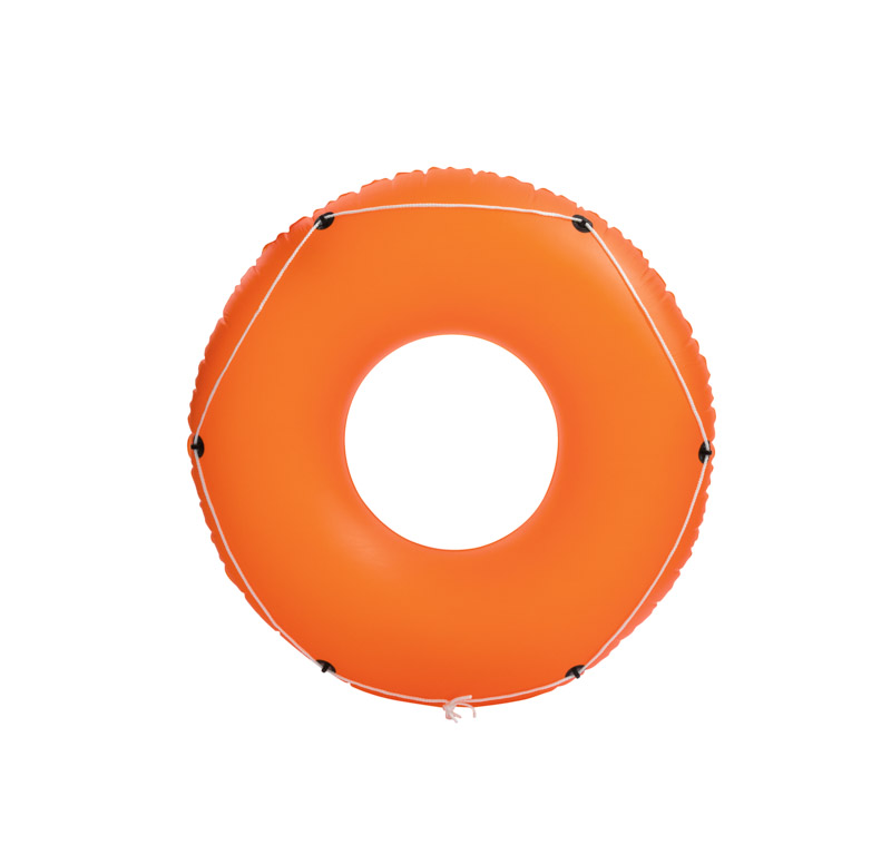 BESTWAY Kruh nafukovací barevný, průměr 119 cm, oranžová