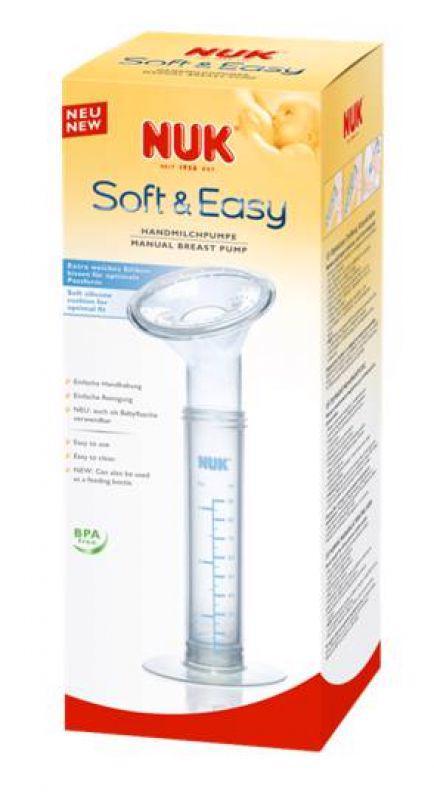 NUK Ručná prsné pumpa Soft & Easy, PP