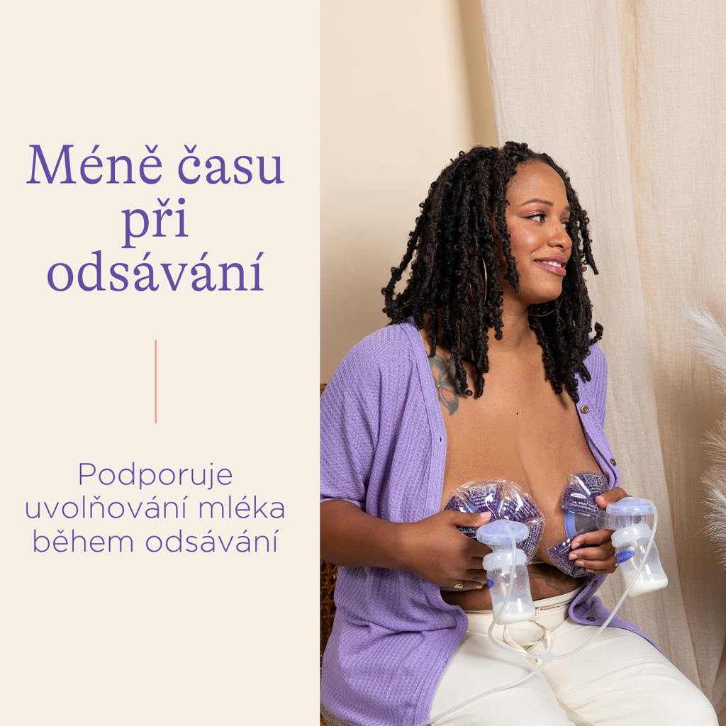 LANSINOH Obklad teplý a chladivý na prsia 2ks