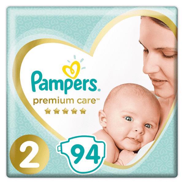 Plienky Premium Care 2 MINI 4-8kg 94 ks Pampers