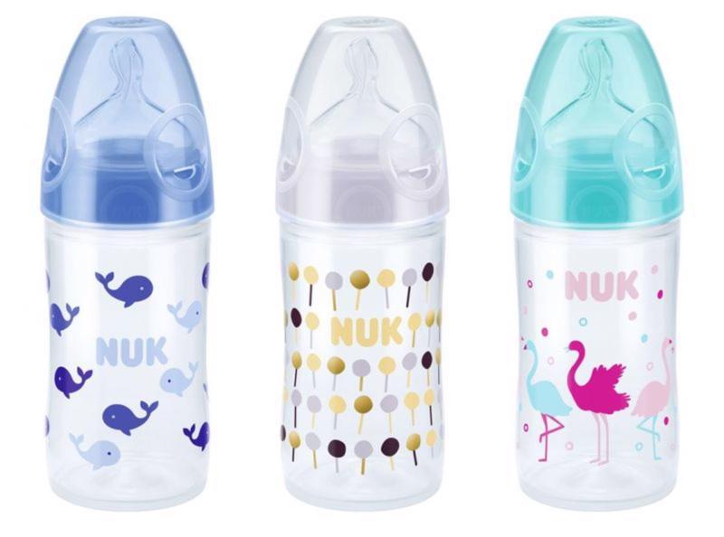 NUK New Classic Fľaša Love PP 150 ml, silikón, veľkosť 1, (0-6 m), M – rôzne motívy,  V000831