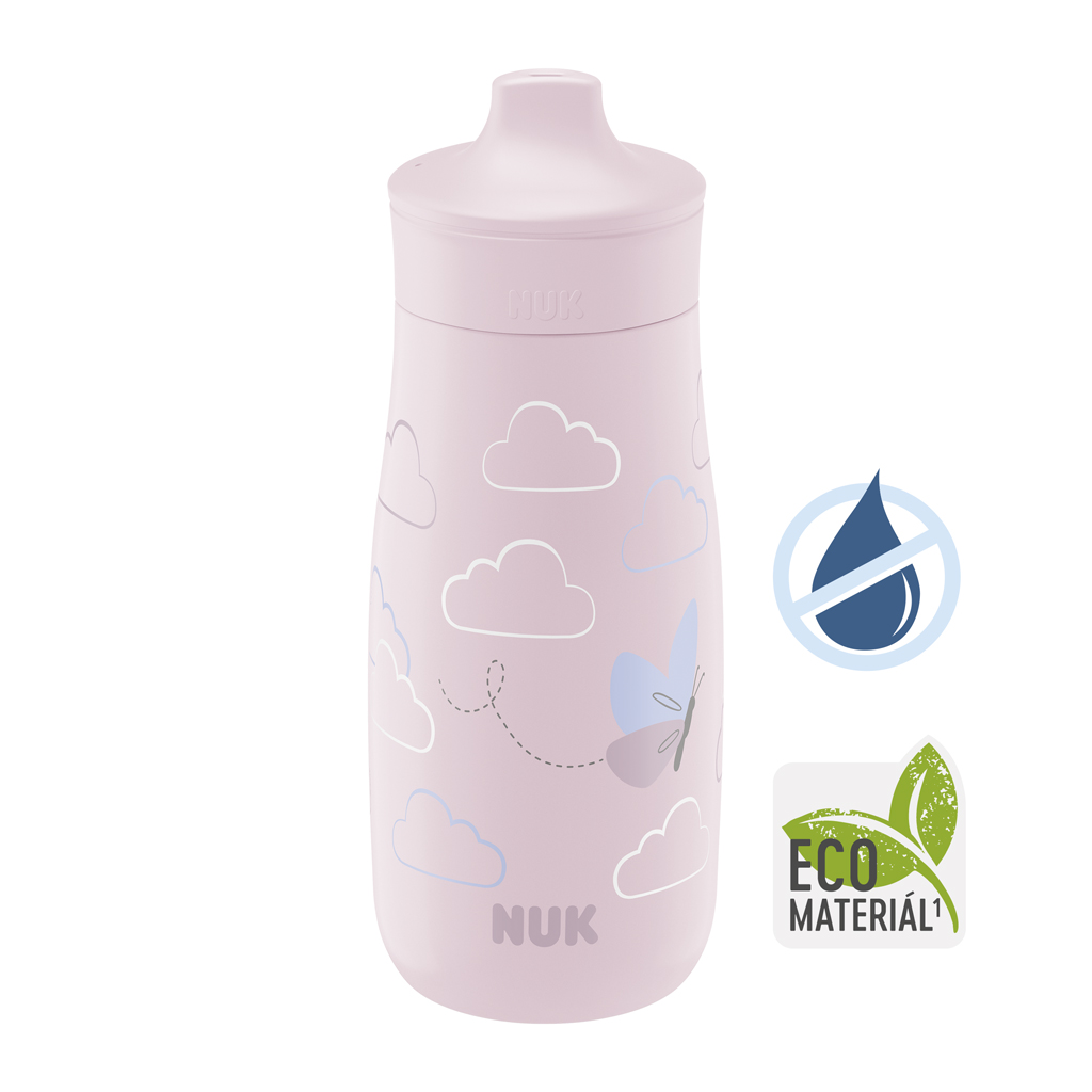 NUK Fľaša Mini-Me Sip - ružová 300ml, 9m+