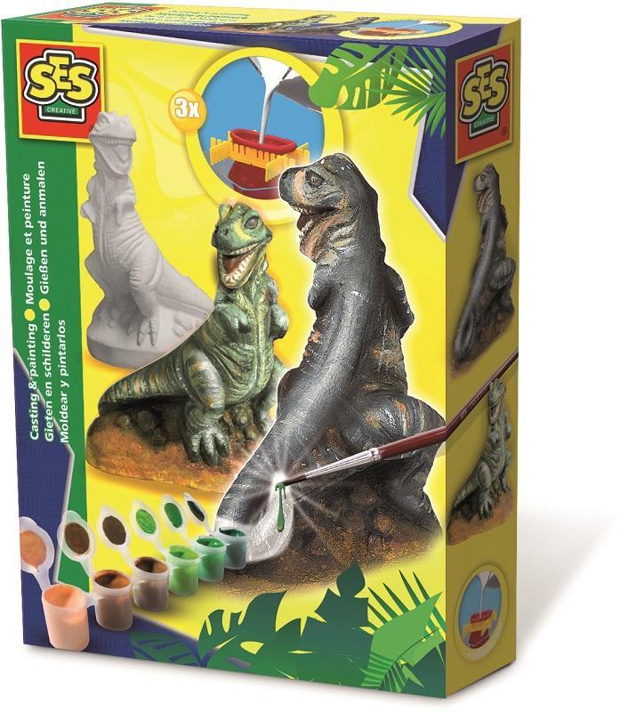 SES Sadrový komplet T-rex,  V002140