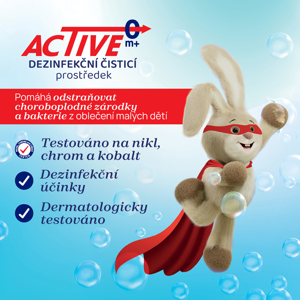 CHICCO Gél prací Active 1,5 l (27 praní), 0 m+