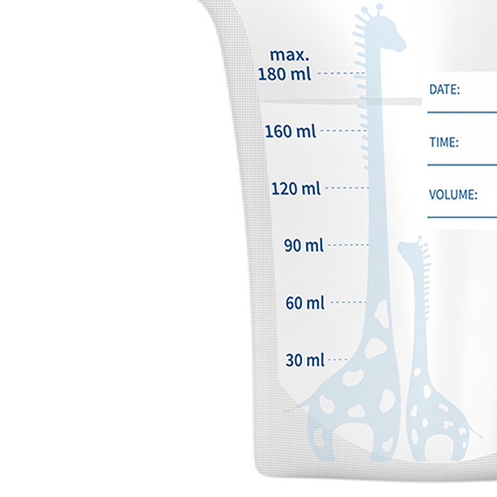 BABYONO Sáčky na materské mlieko 180ml, 30ks