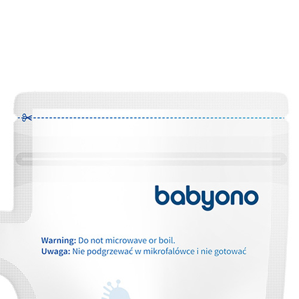 BABYONO Sáčky na materské mlieko 180ml, 30ks