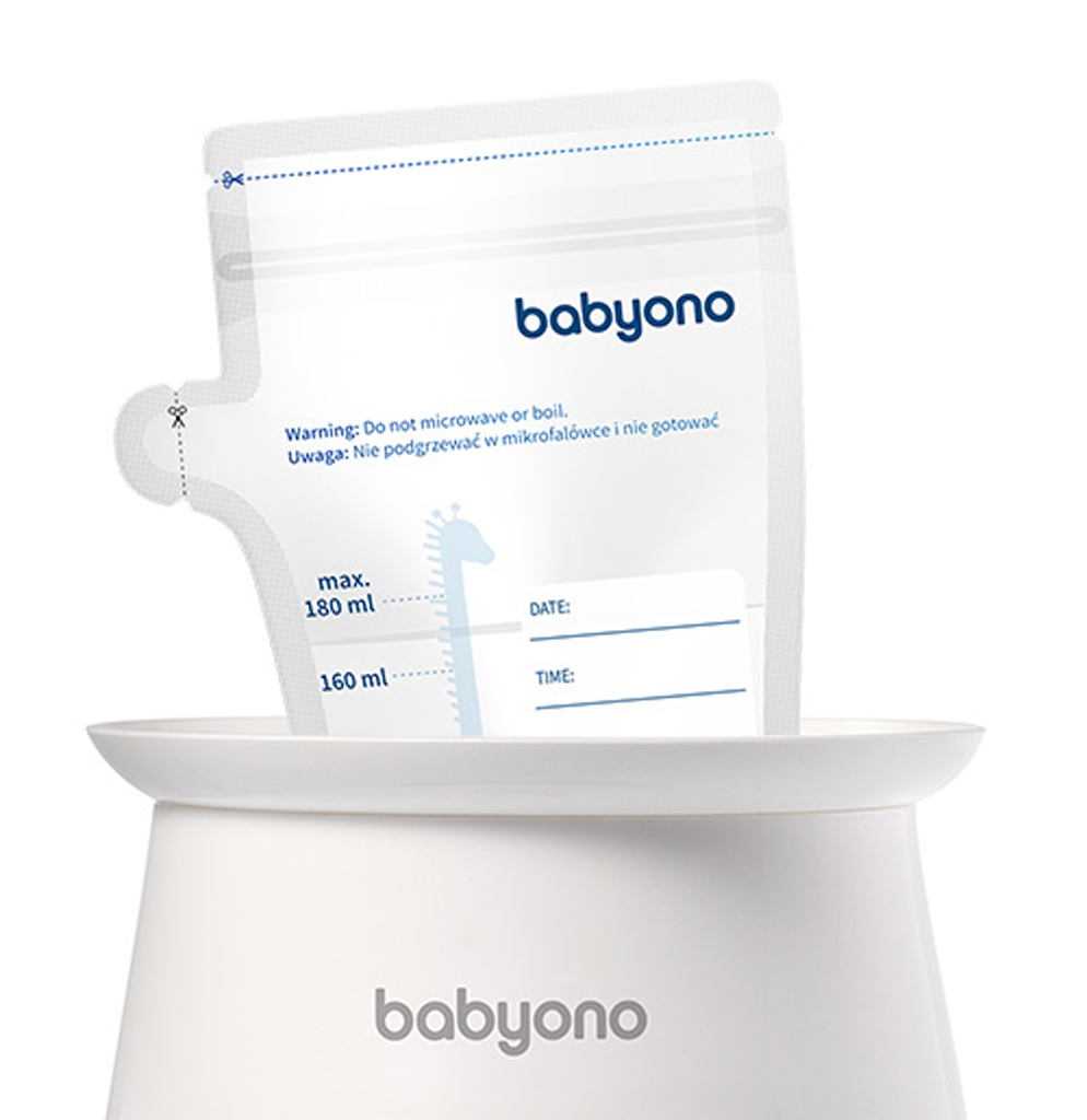 BABYONO Sáčky na materské mlieko 180ml, 30ks