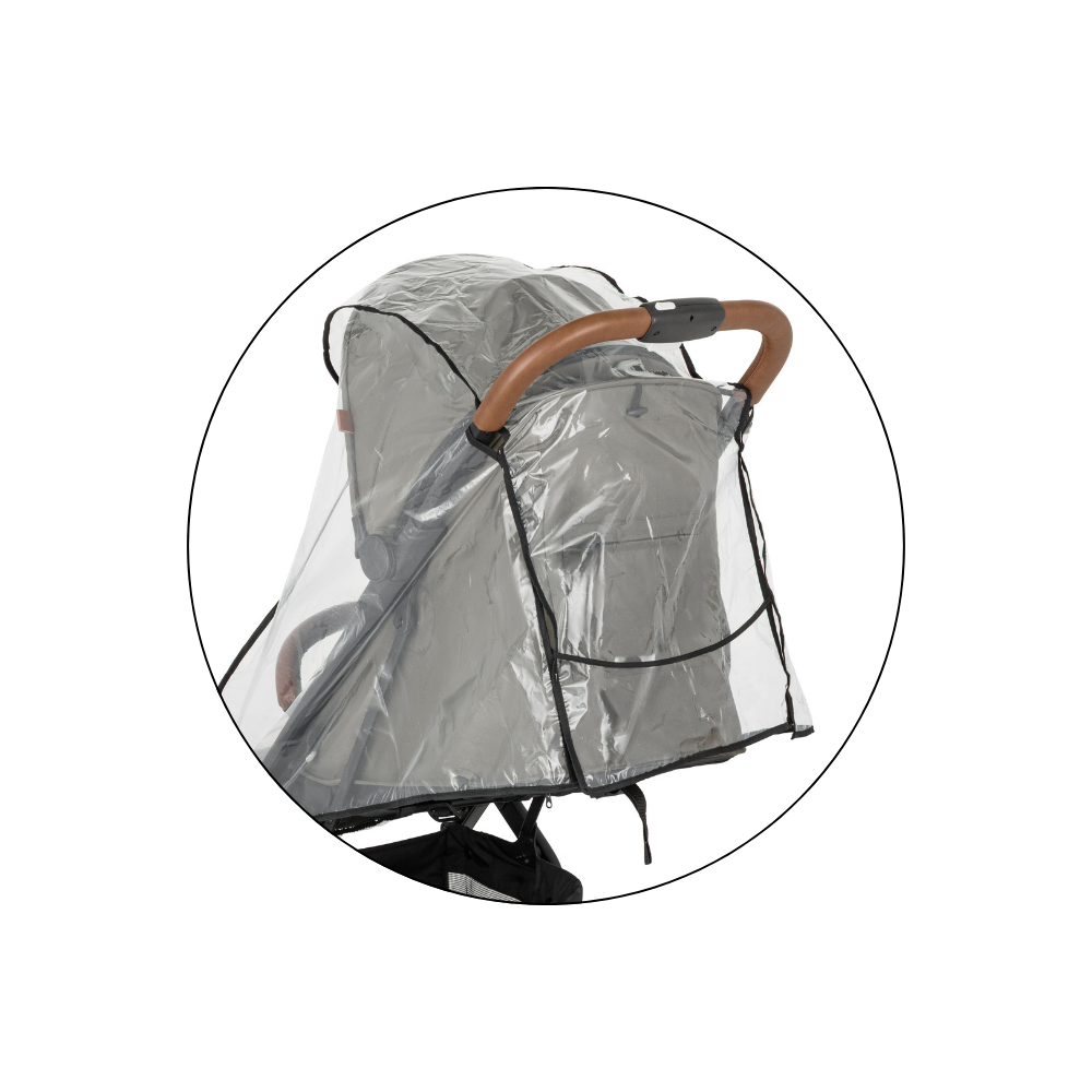 PETITE&MARS Rainy Compact pláštenka na menší športový kočík