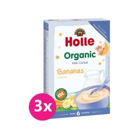 3x HOLLE Kaša mliečna Bio banánová 250 g