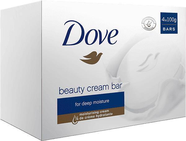 DOVE Tableta krémová Beauty 4x100g