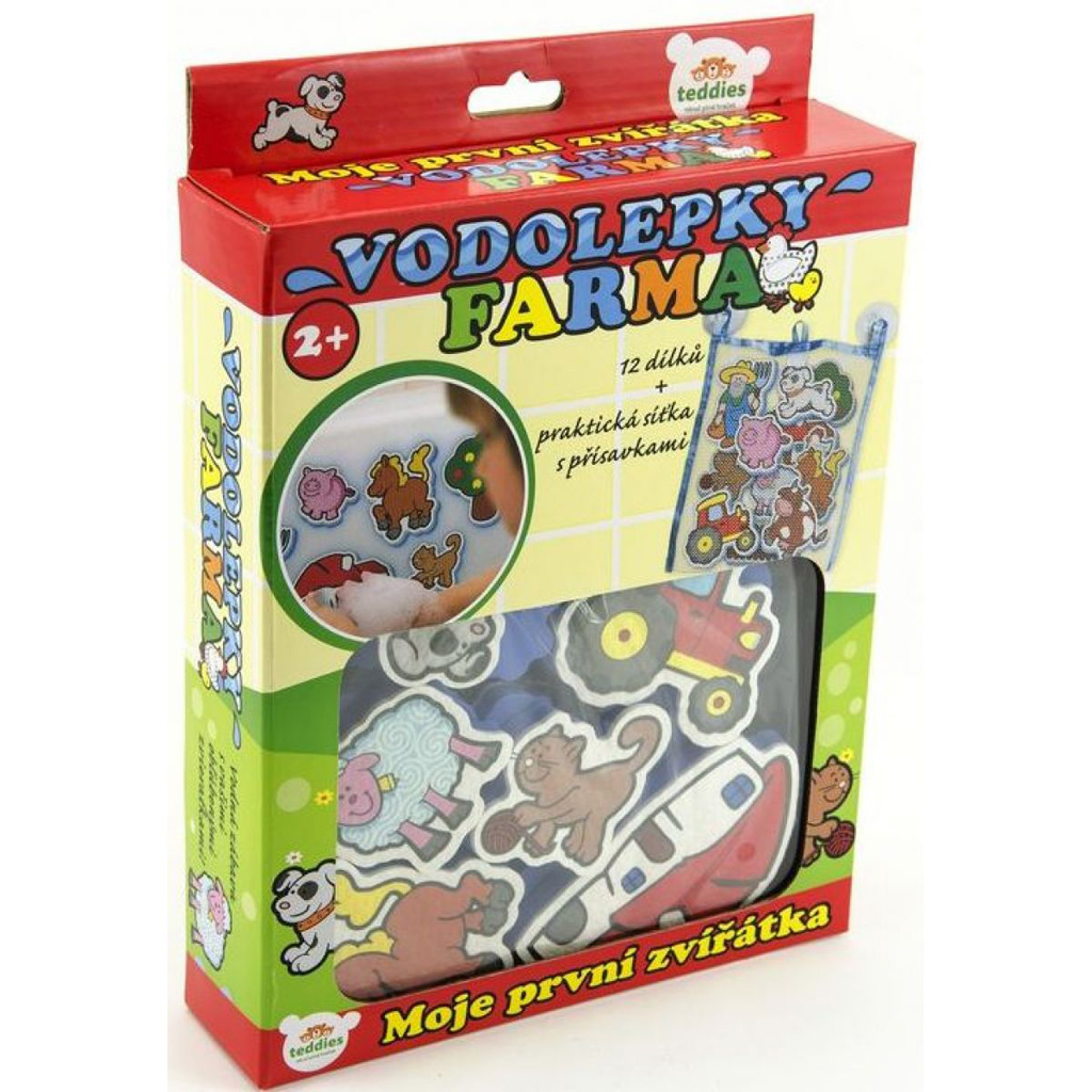 TEDDIES Vodolepky Moje první zvířátka farma