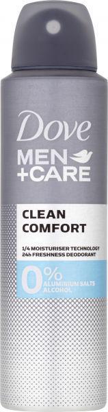 Deo sprej Men+Care Clean Comfort Alu-free 150ml Dove