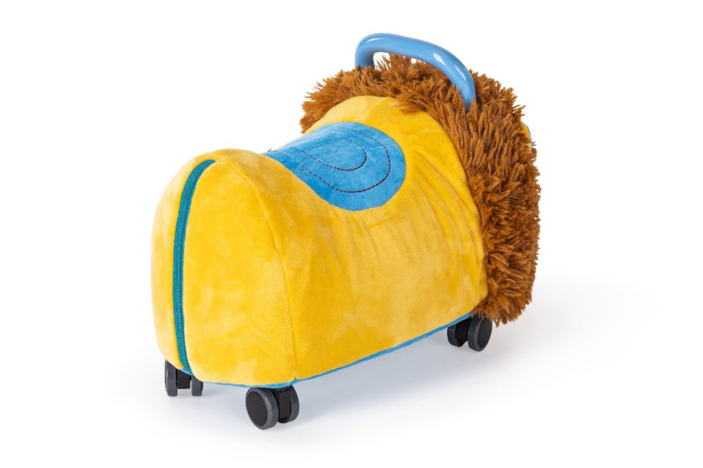TEDDIES Odrážadlo Funny wheels Rider Ride-On levíček plyšový modrý 12 m +