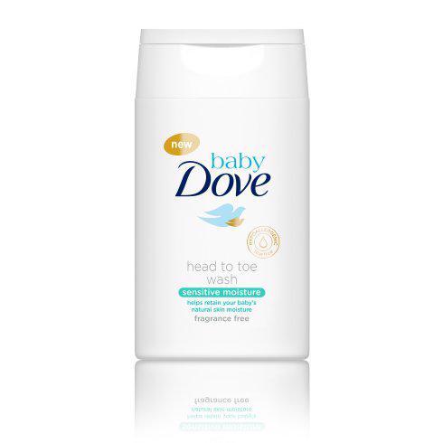 Gél umývací na celé telo a vlásky Sensitive 50ml Baby Dove