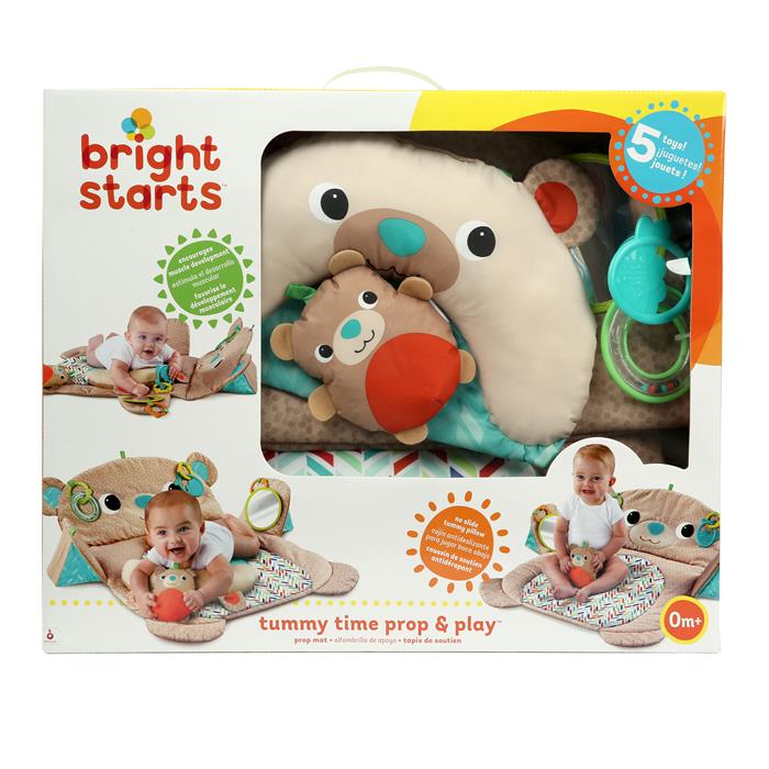 BRIGHT STARTS Deka na hranie Tummy Time macko 0m+