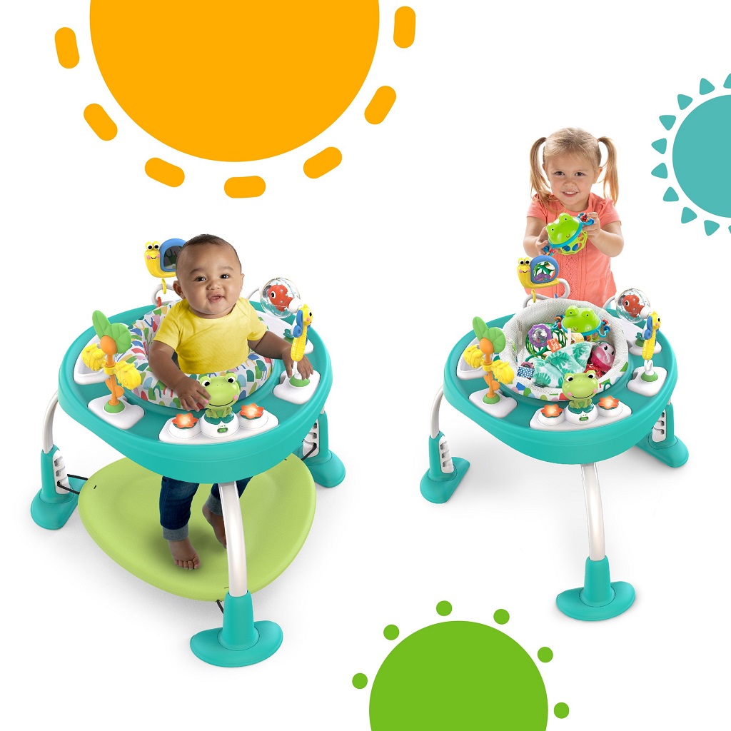 BRIGHT STARTS Aktívne centrum 2v1 Bounce Bounce Baby™ 6m+ do 11 kg