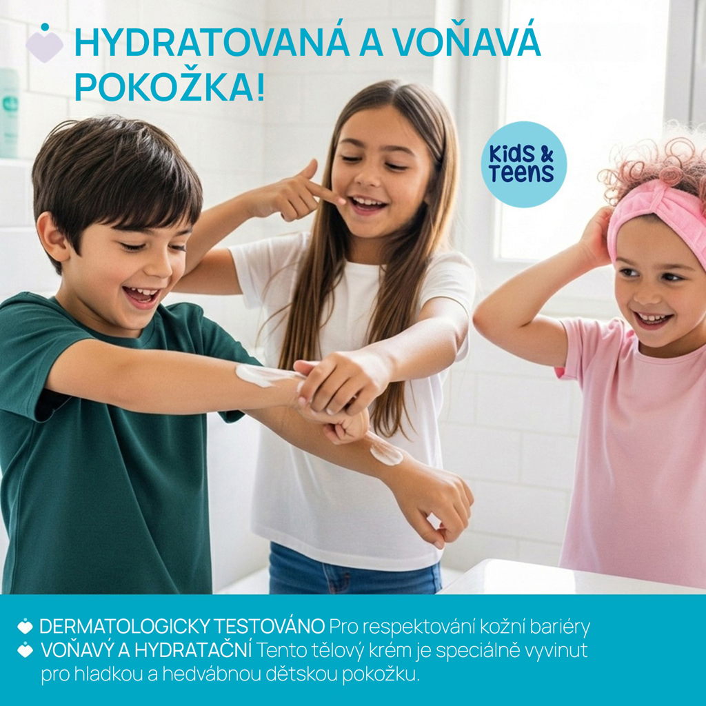 CHICCO Krémové telové mlieko Vanilla POP pre deti a teenagerov 150ml