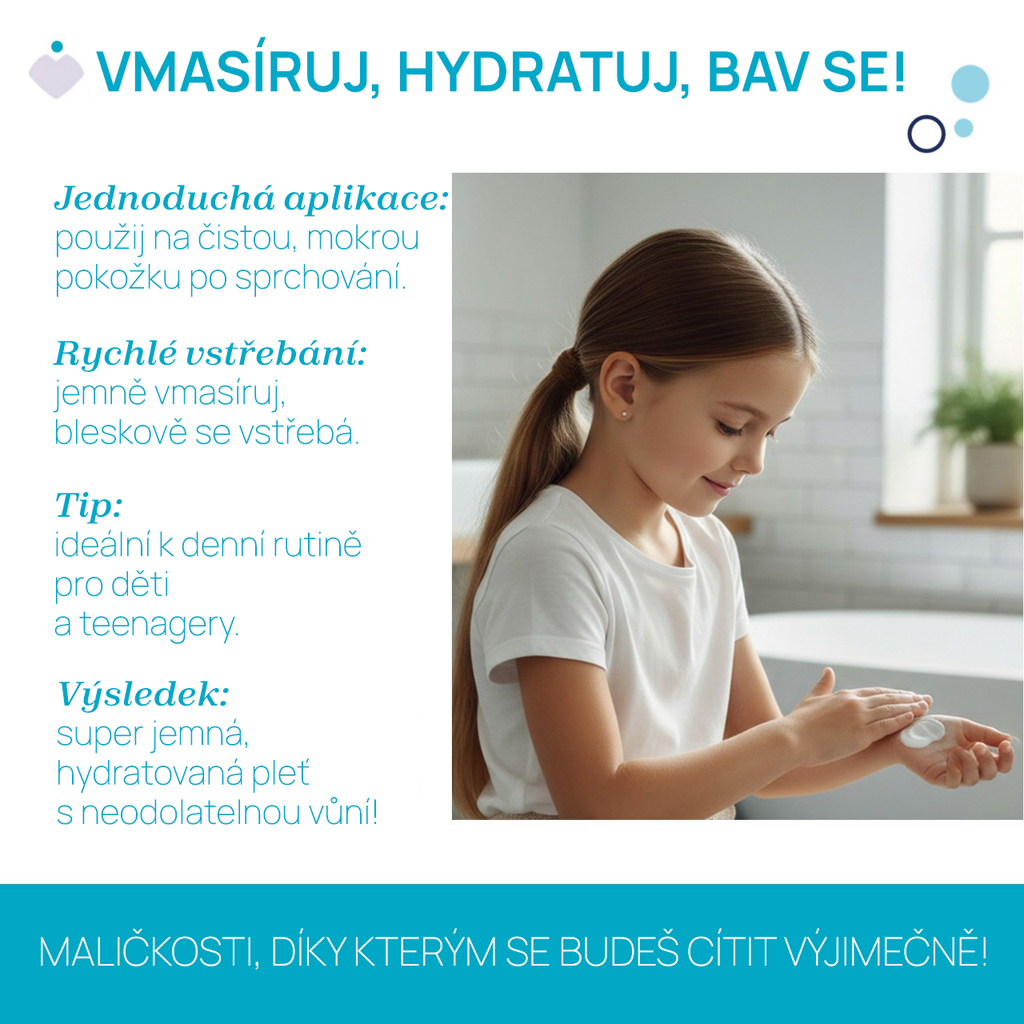 CHICCO Krémové telové mlieko Vanilla POP pre deti a teenagerov 150ml