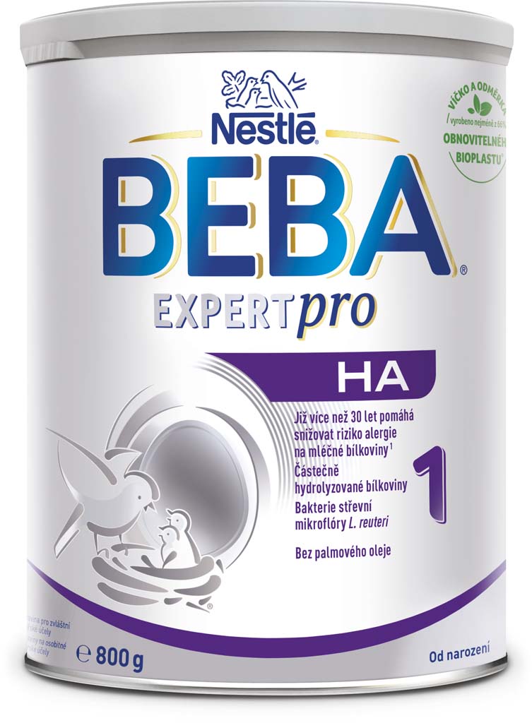 BEBA EXPERTpro HA 1 800 g - Počiatočné dojčenské mlieko
