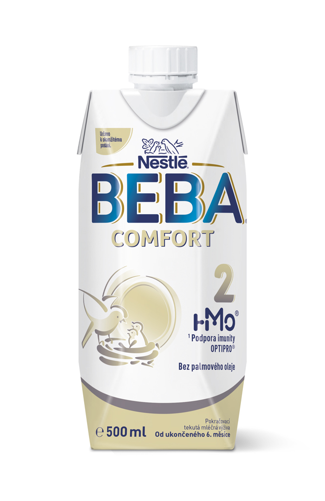 BEBA COMFORT 2 HM-O Tekutá 500ml - Pokračovacia dojčenské mlieko