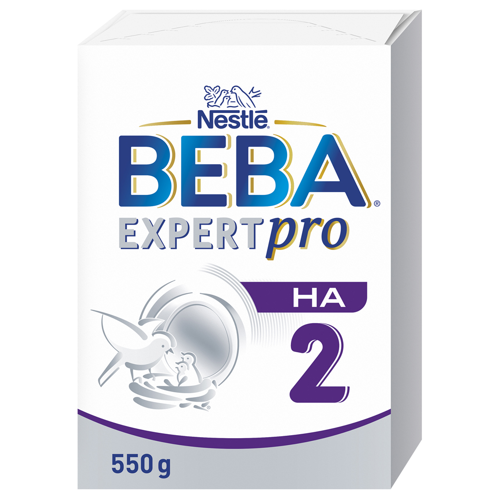 BEBA EXPERTpro HA 2 Výživa následná dojčenská mliečna, 550 g