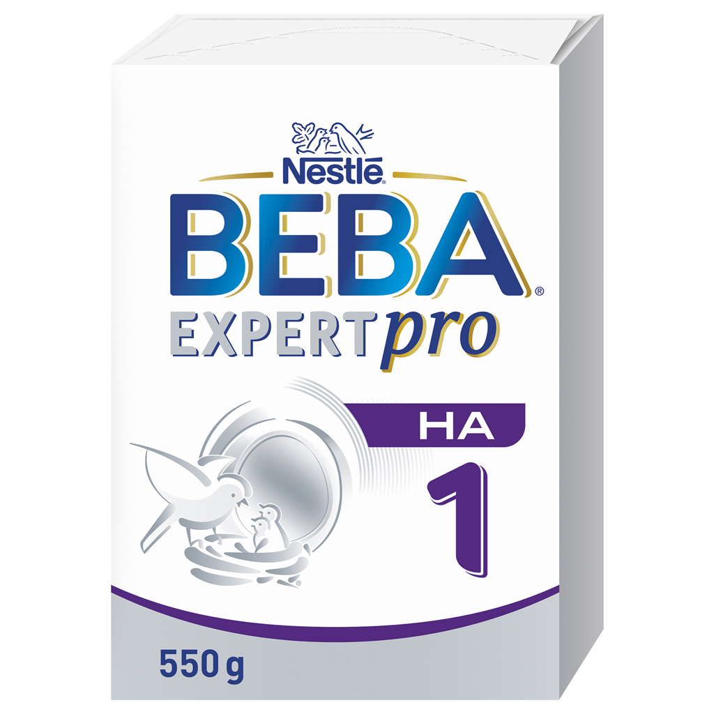 BEBA EXPERTpro HA 1 Výživa dojčenská mliečna, od narodenia, 550 g