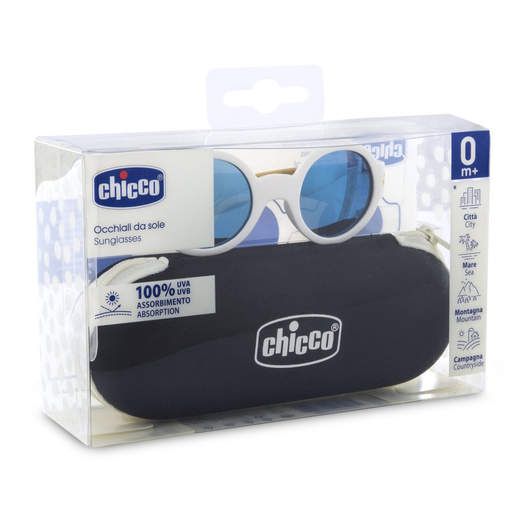 CHICCO Okuliare slnečné Cream Mirror 0m+