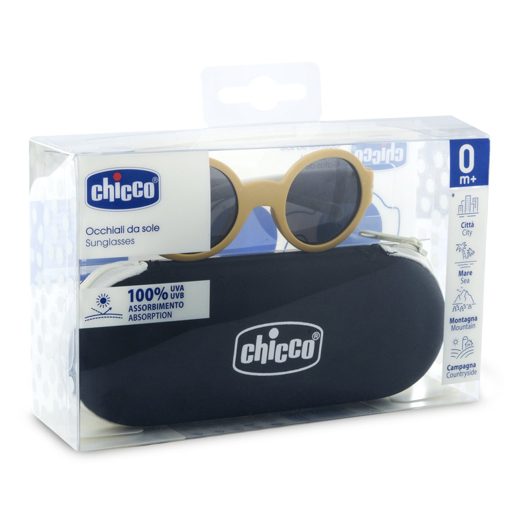 CHICCO Okuliare slnečné Beige Smoky 0m+